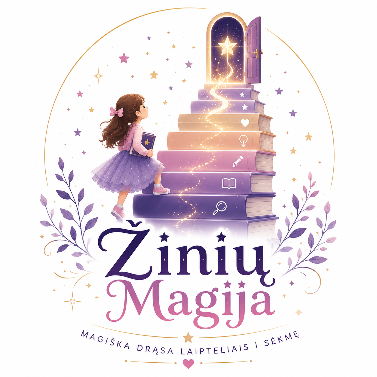 Žinių Magija Logotipas